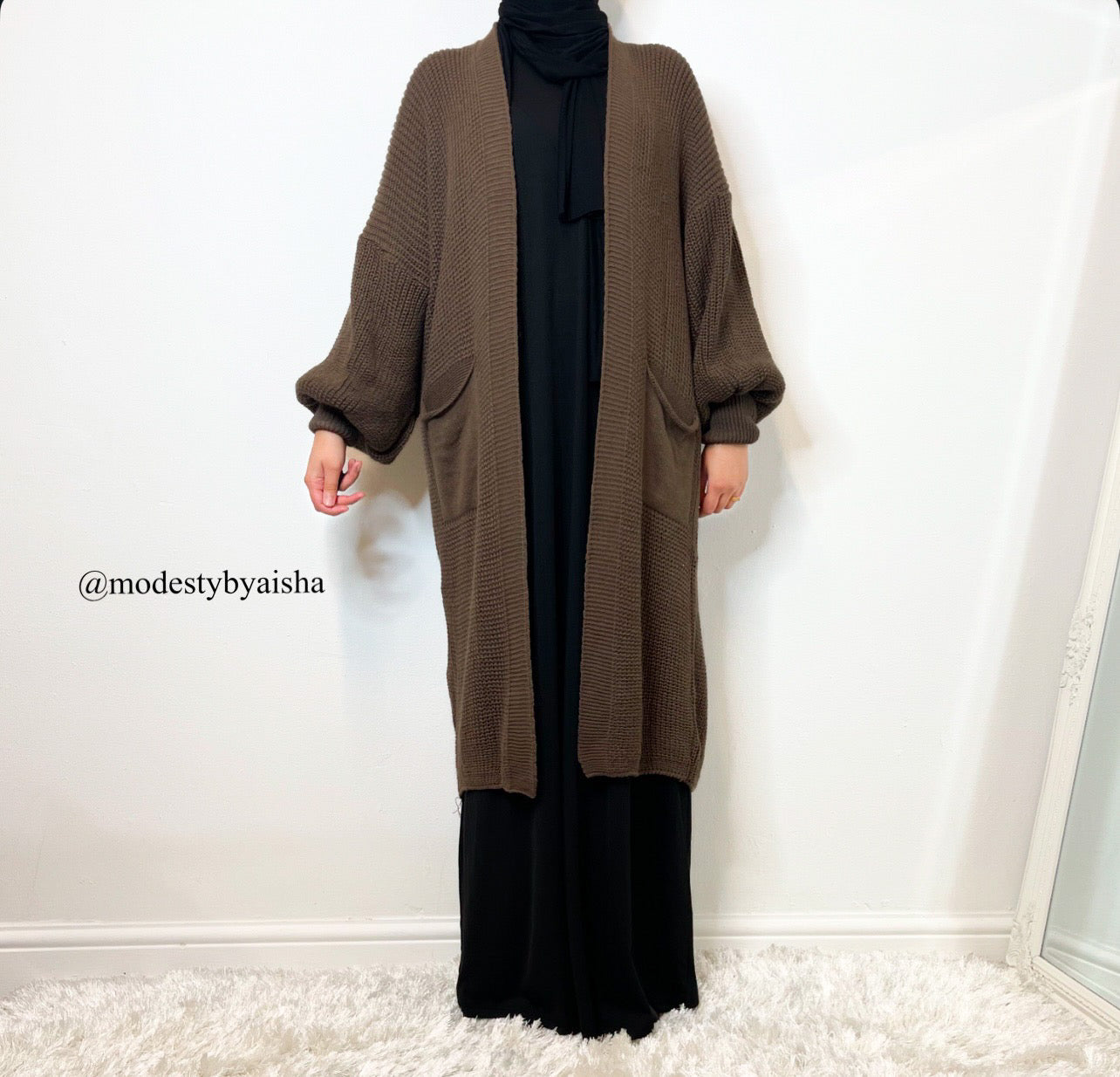 Balloon Sleeve Cardigan - 3 Colours
