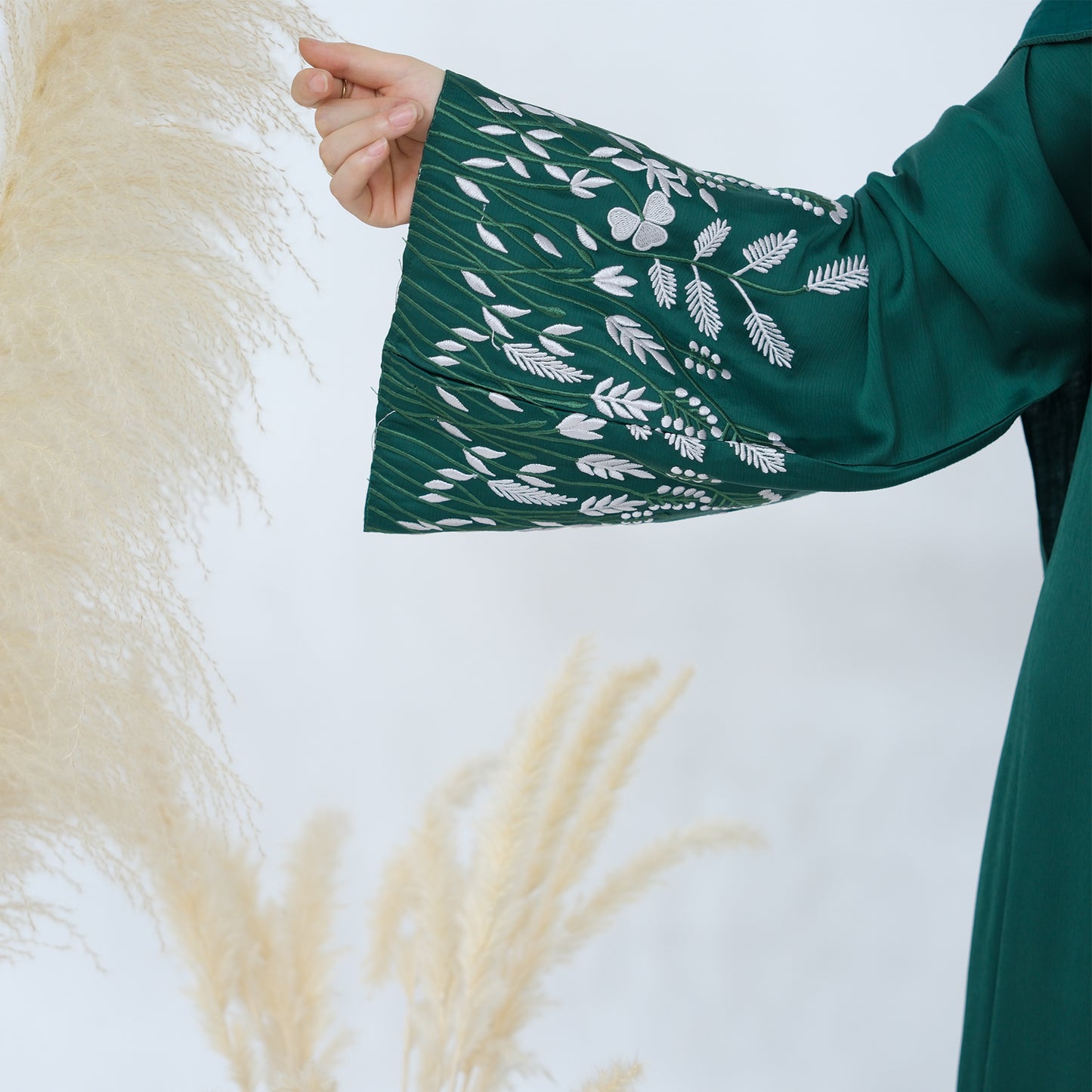 Samreen Embroidered Abaya - 3 Colours