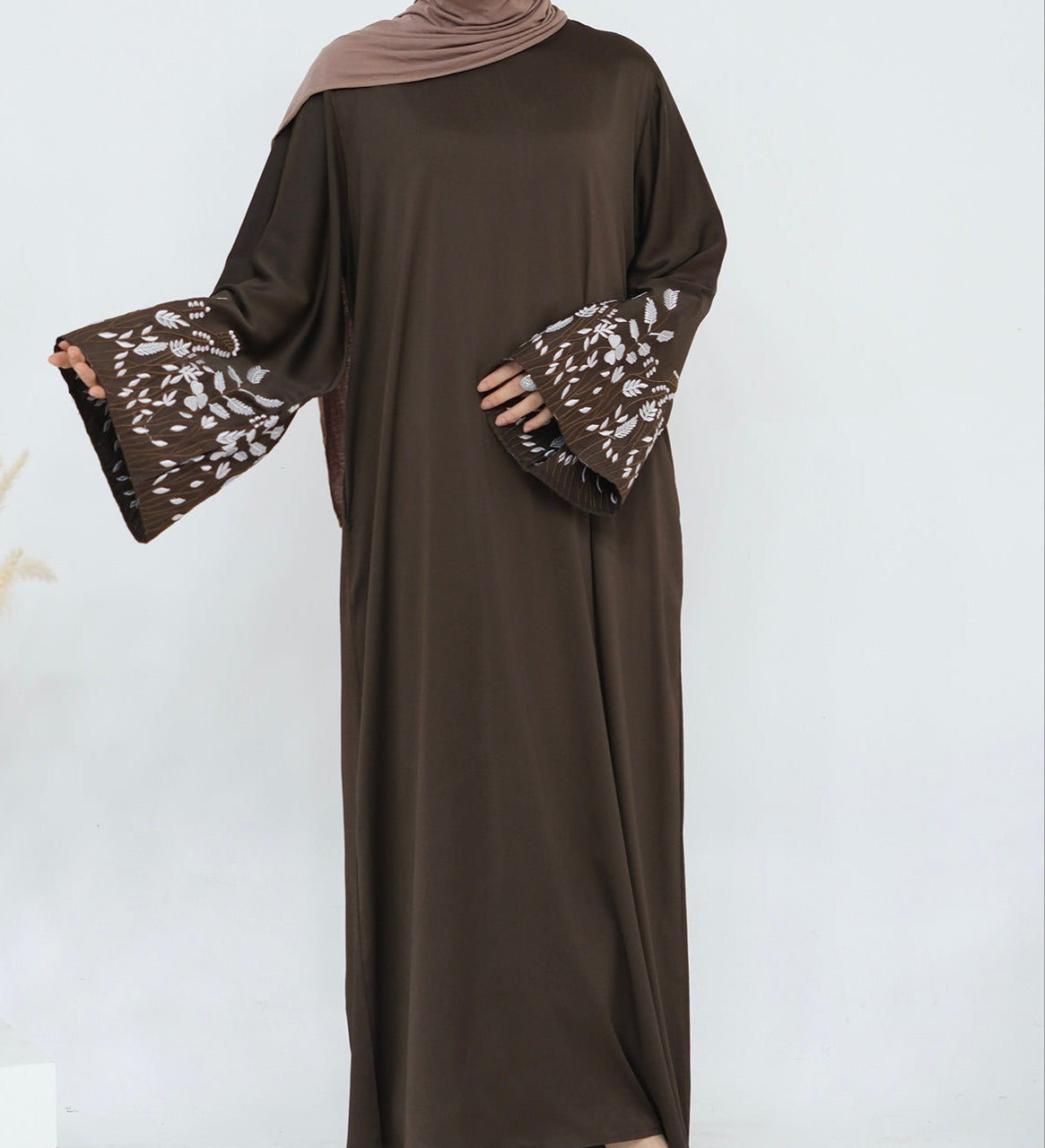 Samreen Embroidered Abaya - 3 Colours
