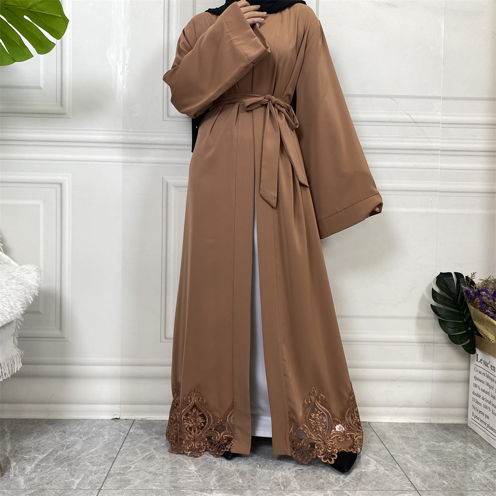 Aizal Open Abaya - 5 Colours