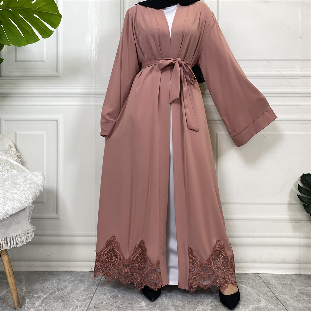 Aizal Open Abaya - 5 Colours