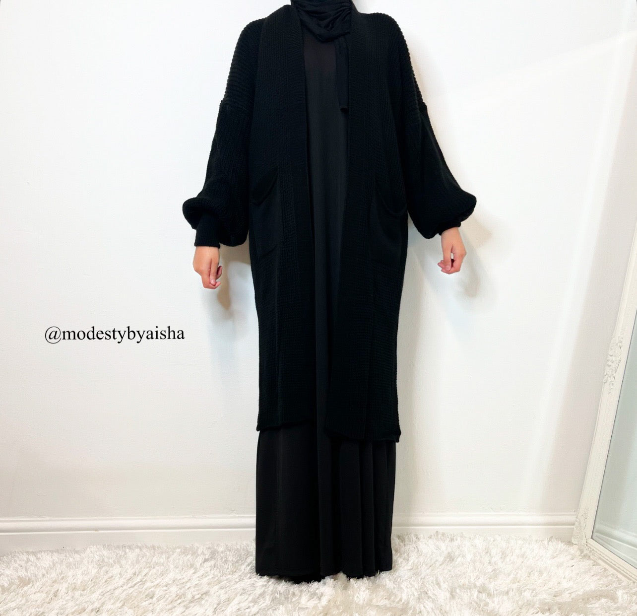Balloon Sleeve Cardigan - 3 Colours