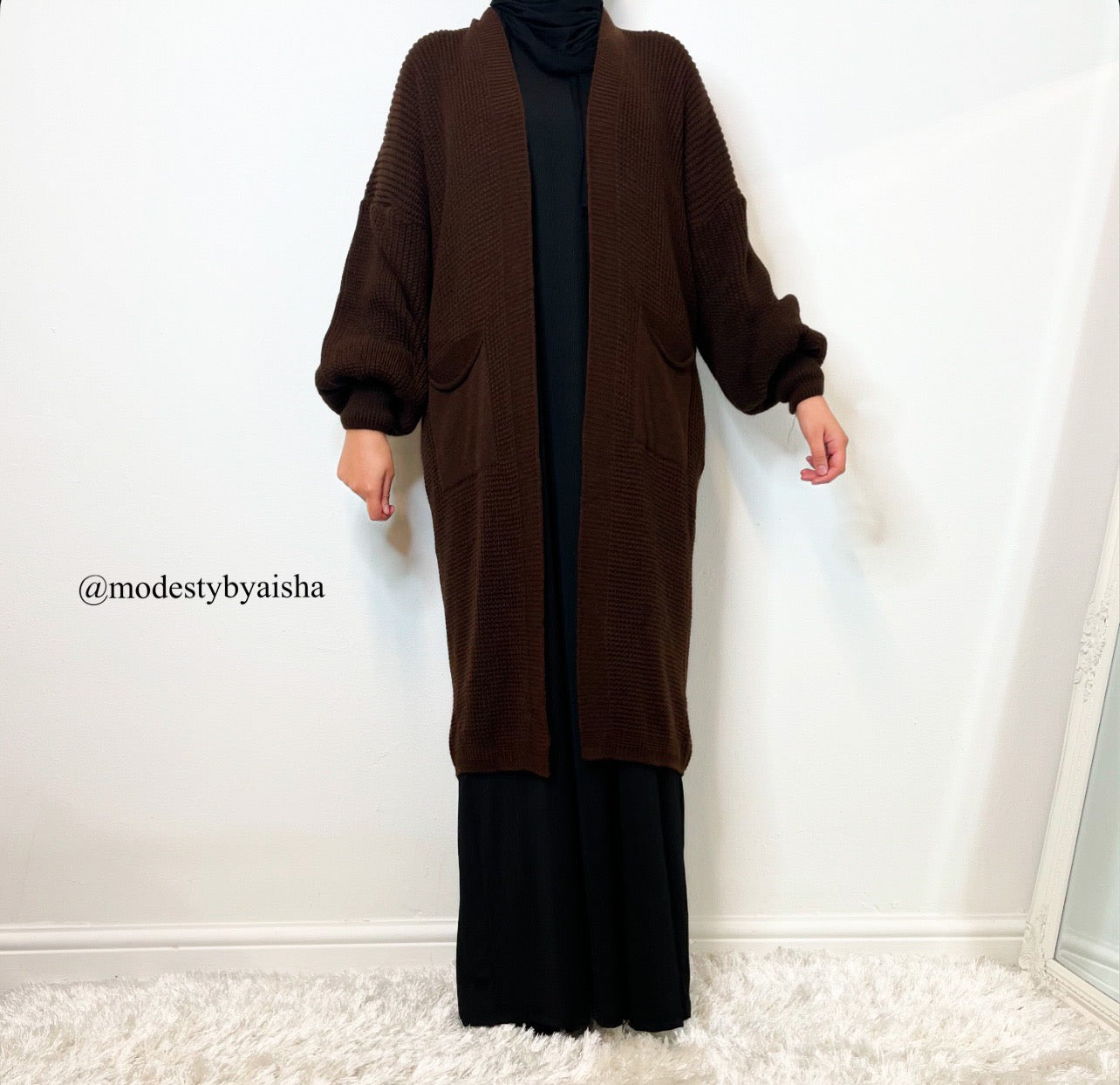 Balloon Sleeve Cardigan - 3 Colours