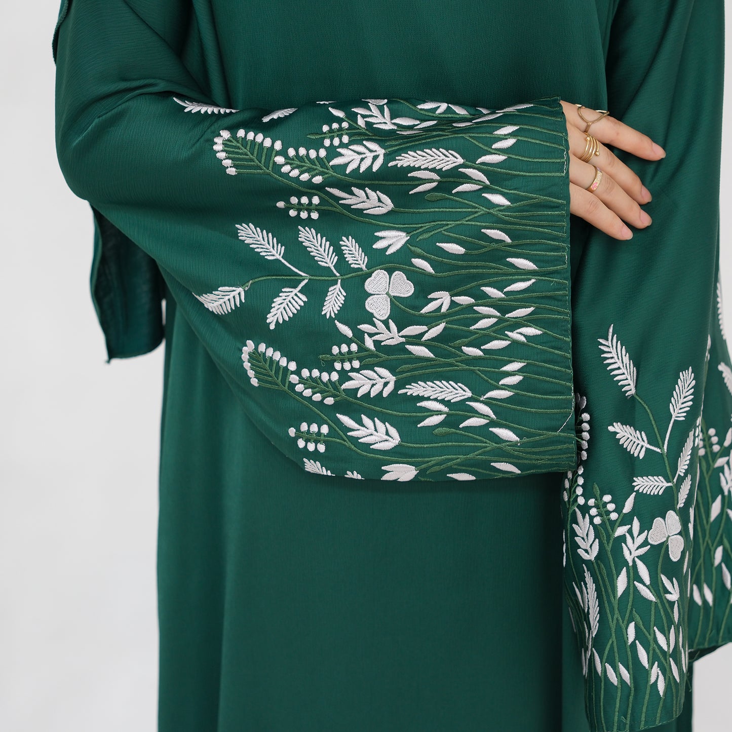 Samreen Embroidered Abaya - 3 Colours