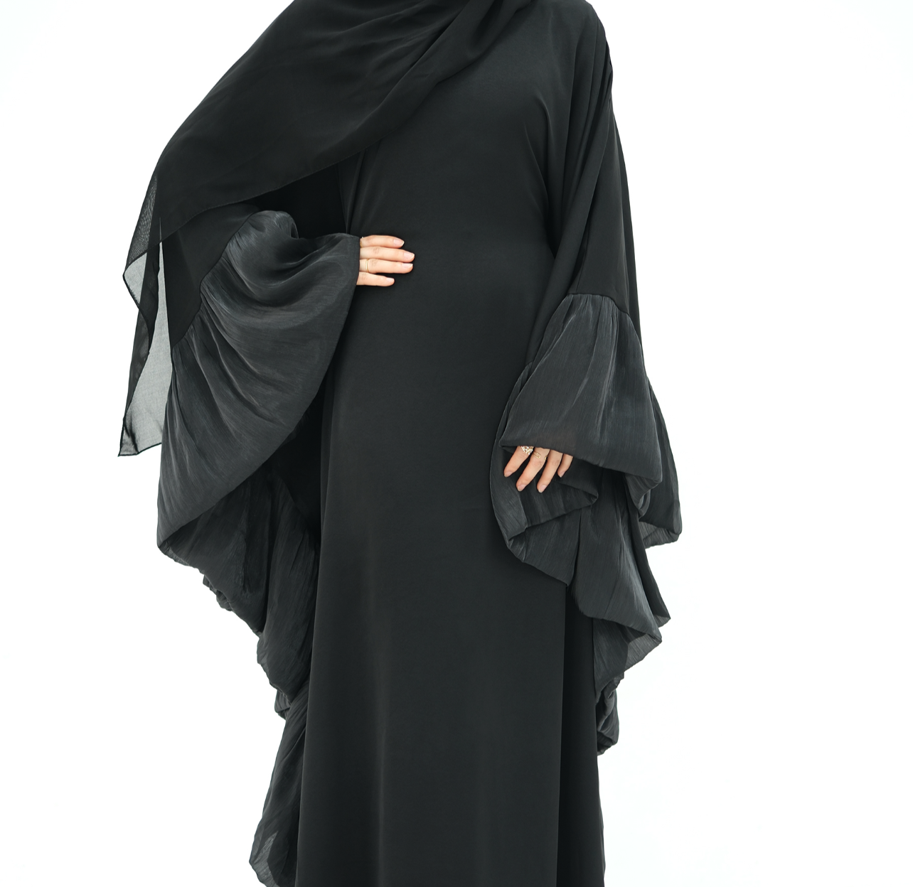 Elisa Frill Abaya - 4 Colours