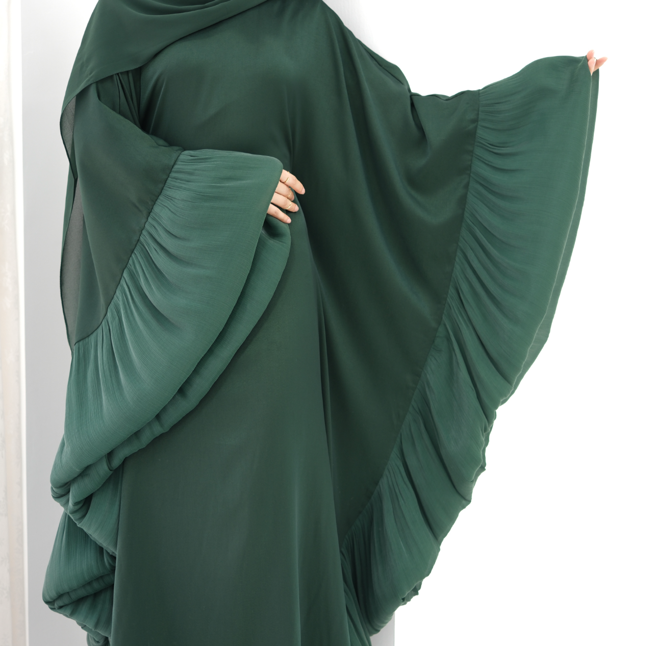 Elisa Frill Abaya - 4 Colours