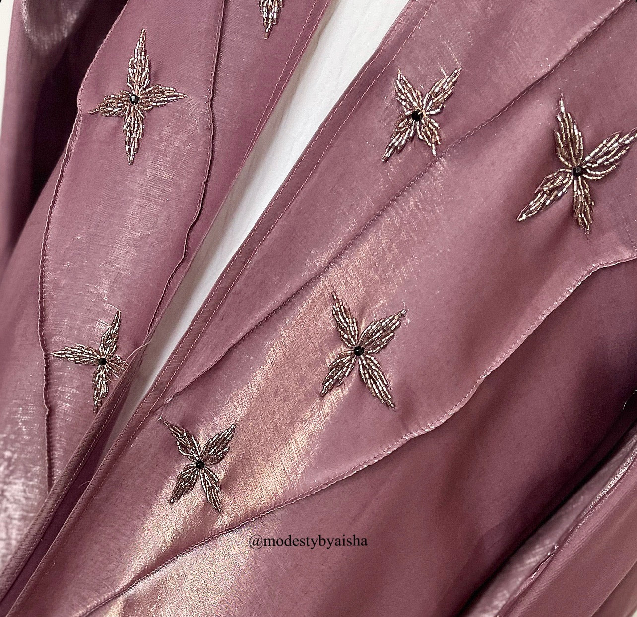 Ezzah Embellished Abaya - 2 Colours