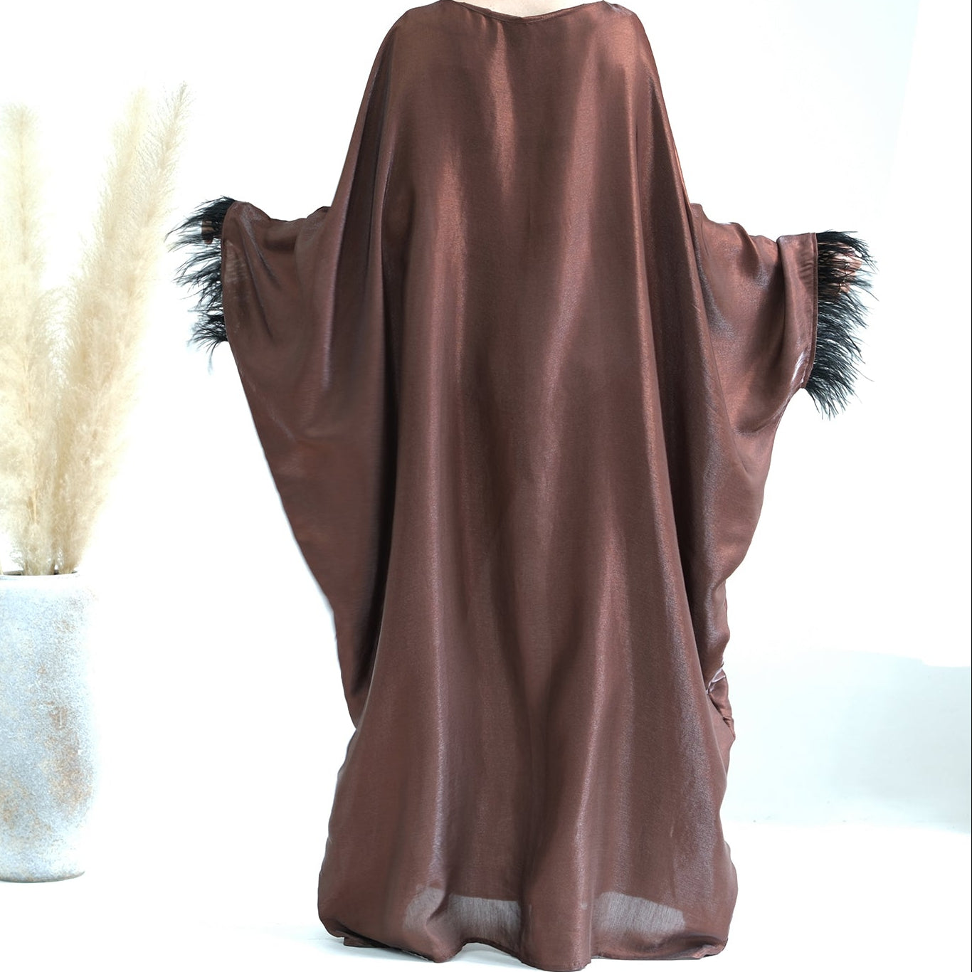 Shimmer Feather Butterfly Abaya - 4 Colours