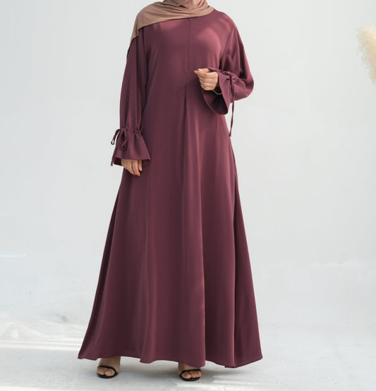 Neena Closed Abaya - 3 Colours