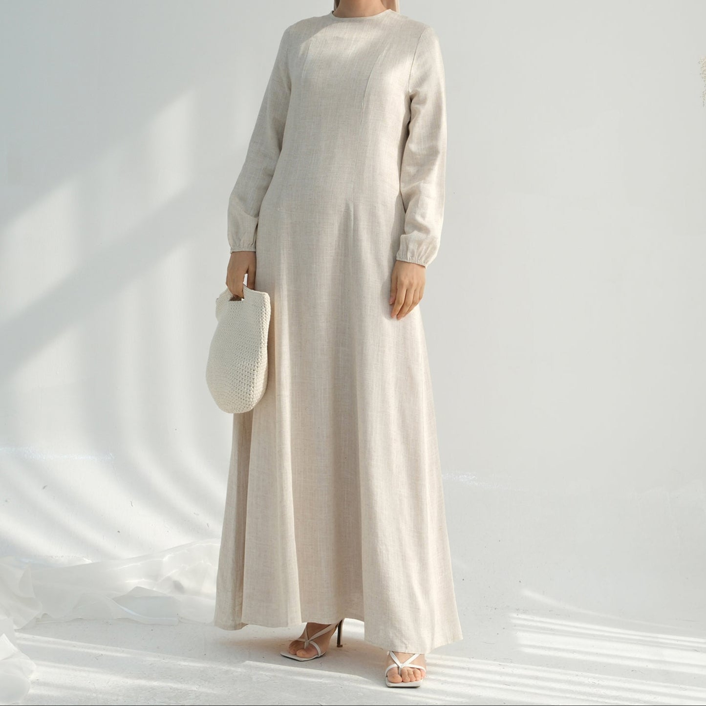 Hana Cotton Abaya Dress - 2 Colours