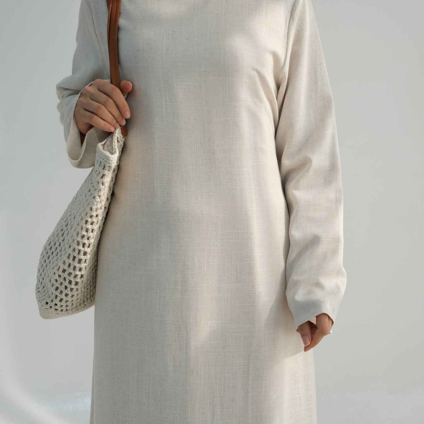 Hana Cotton Abaya Dress - 2 Colours