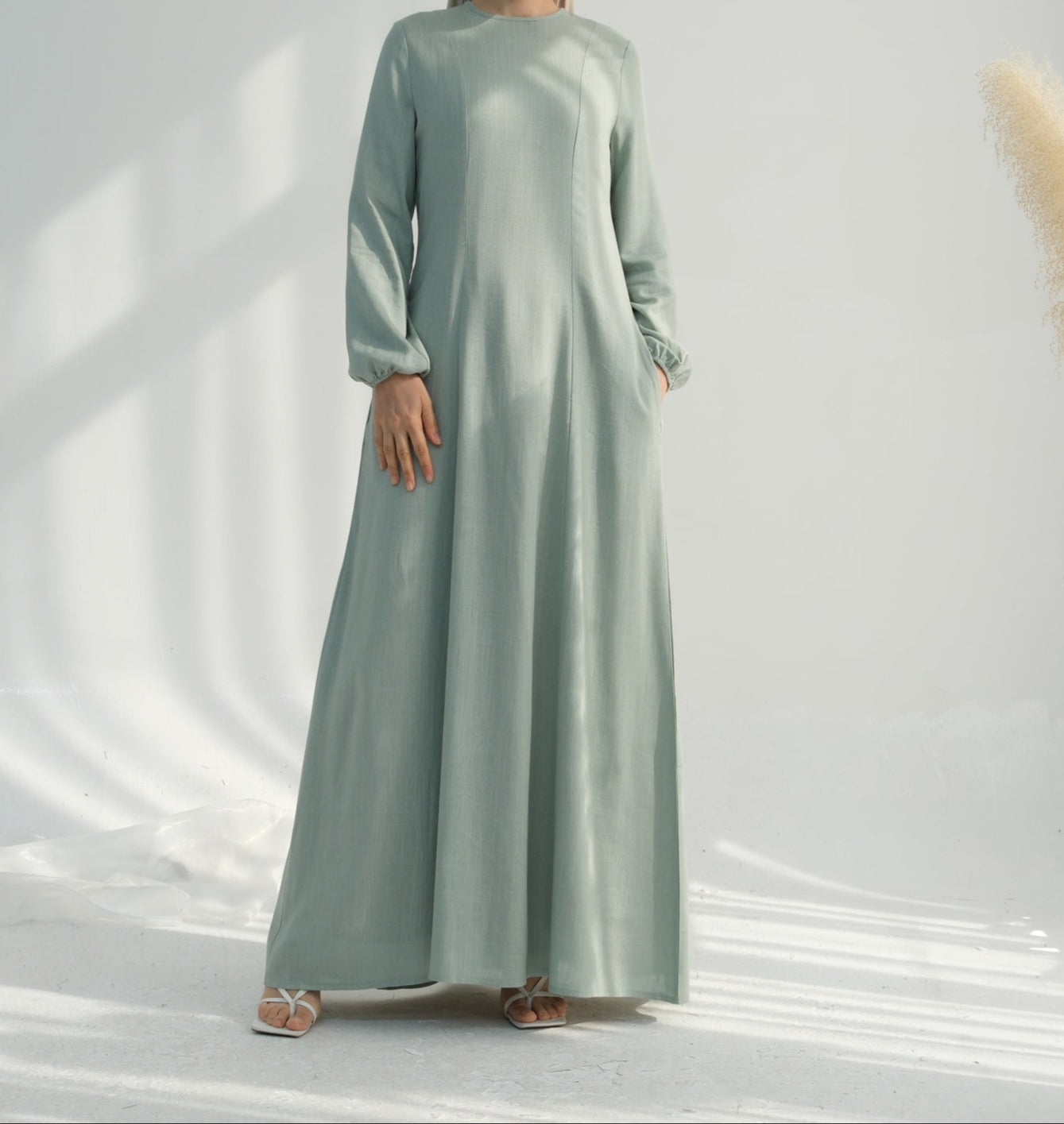 Hana Cotton Abaya Dress - 2 Colours