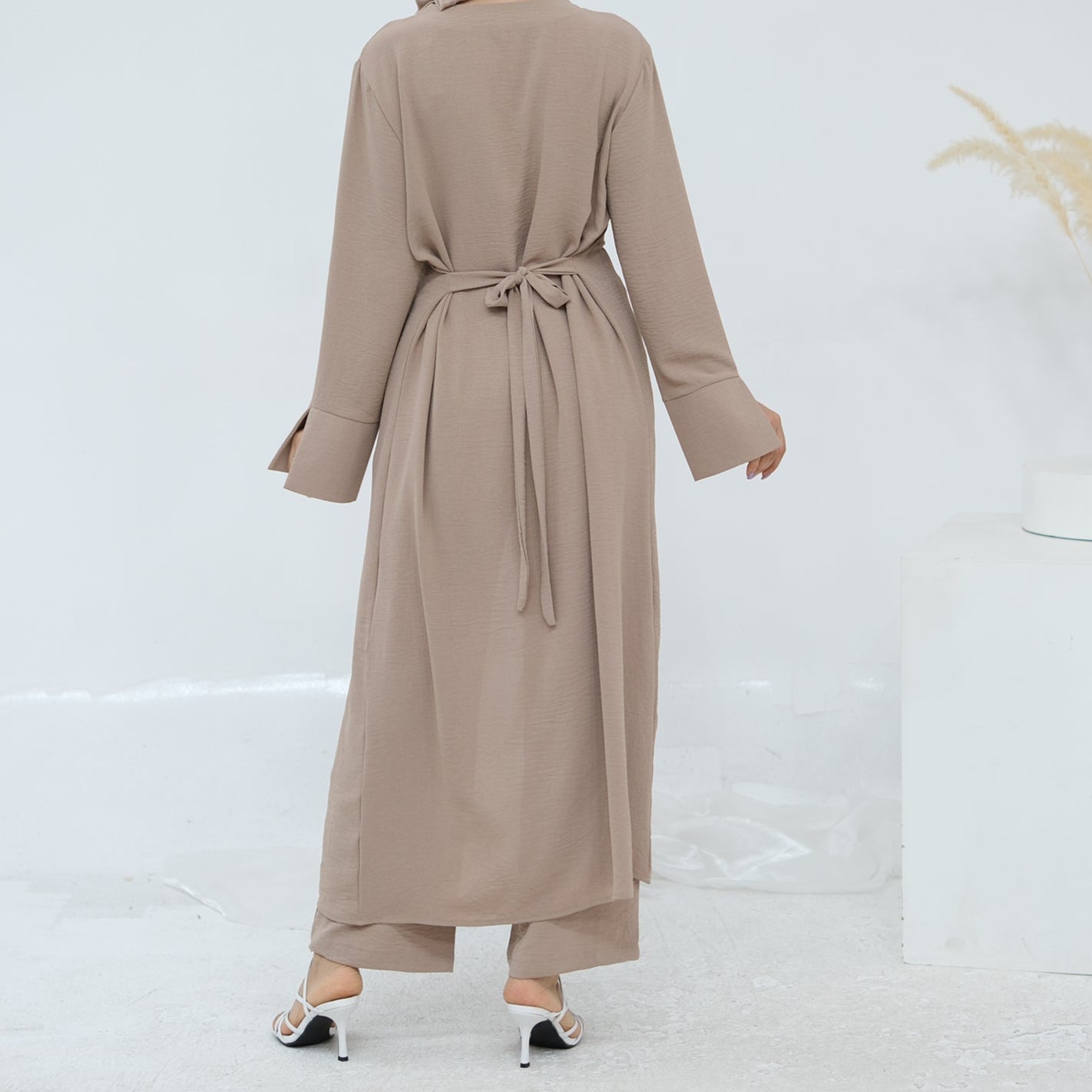 Abaya Co-ord Set - 5 Colours