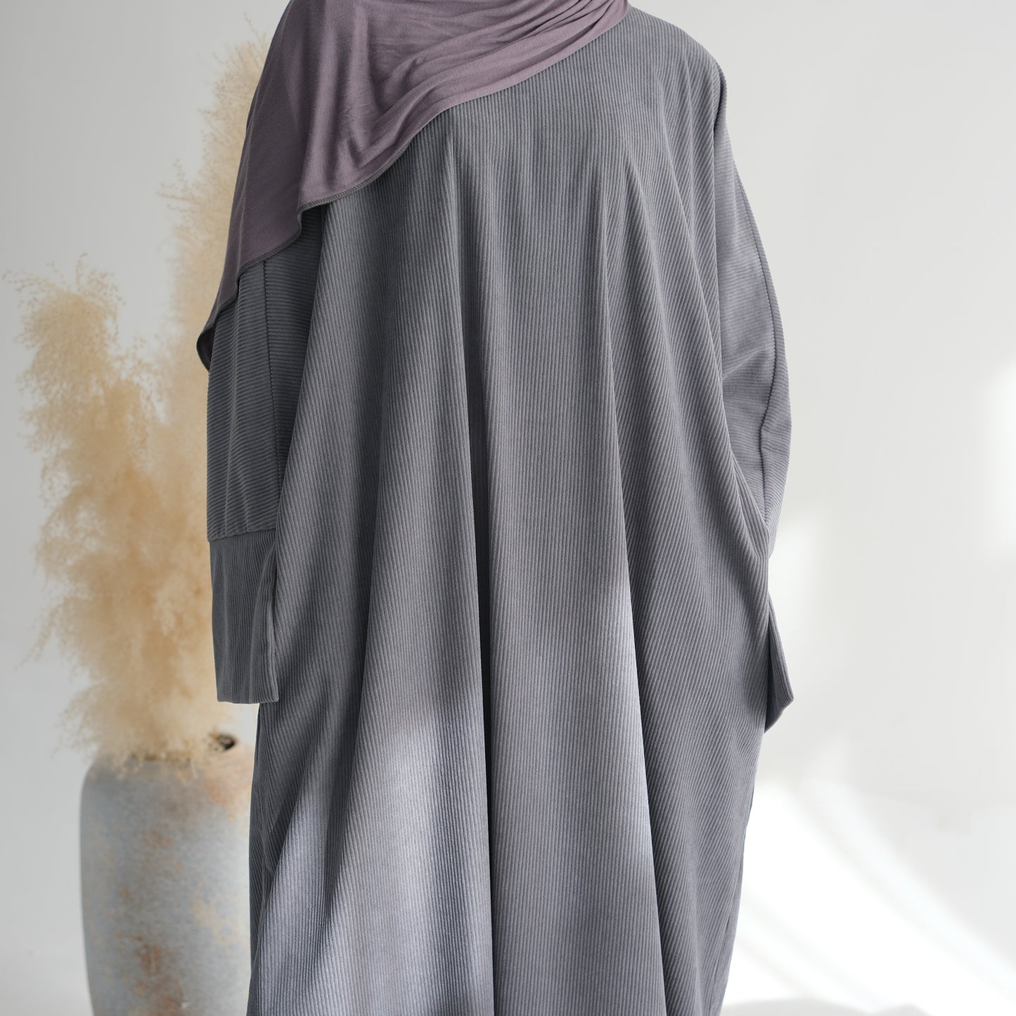 Corduroy Closed Abaya - 4 Colours