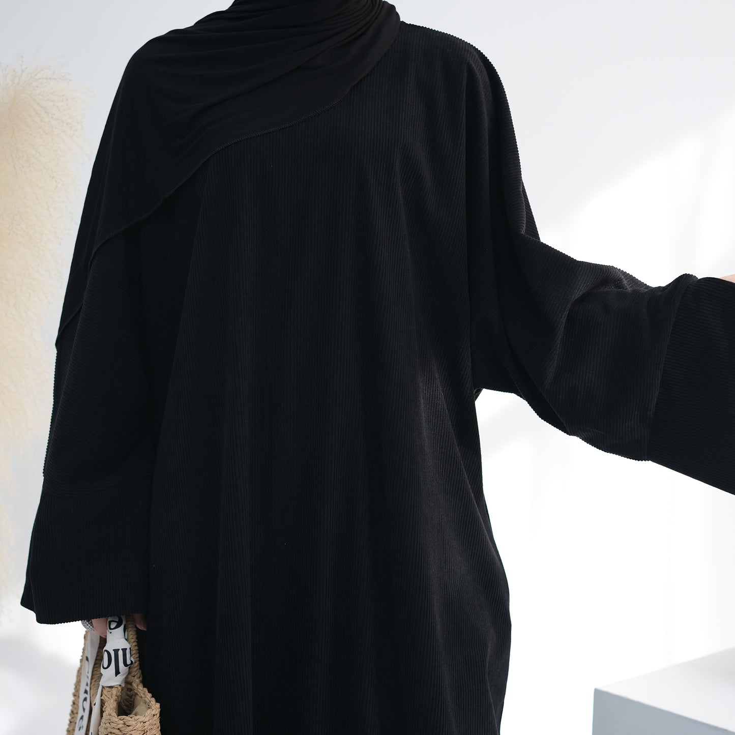Corduroy Closed Abaya - 4 Colours