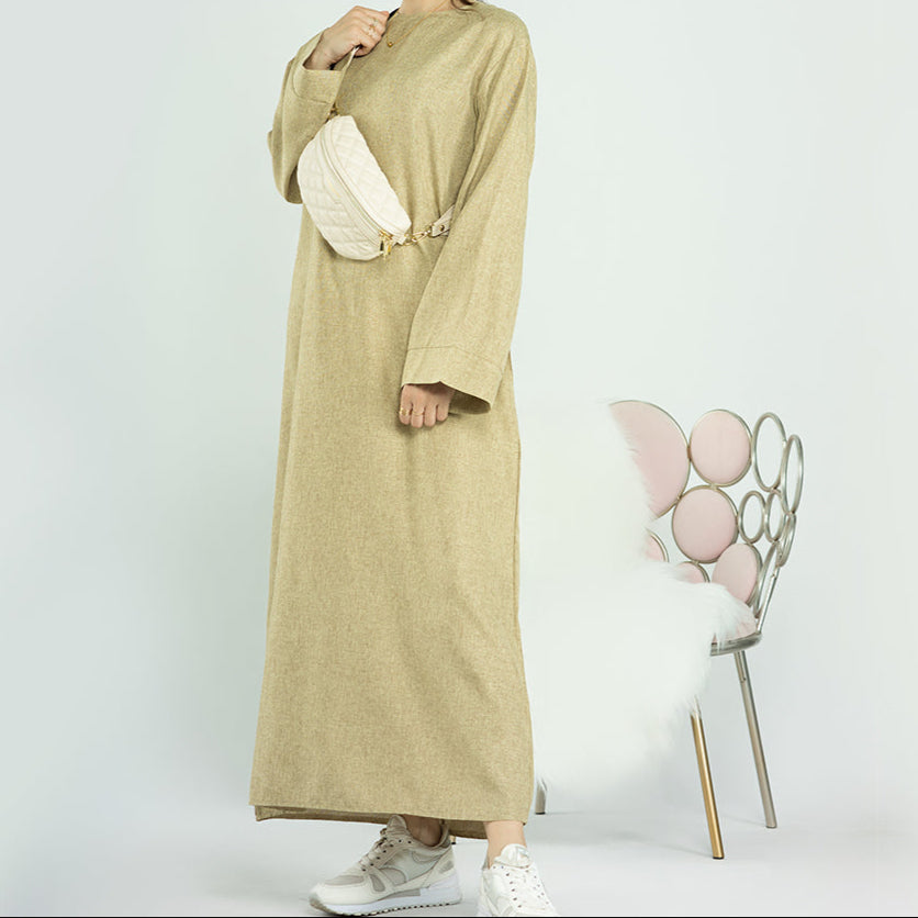 Hind Linen Abayas - 3 Colours