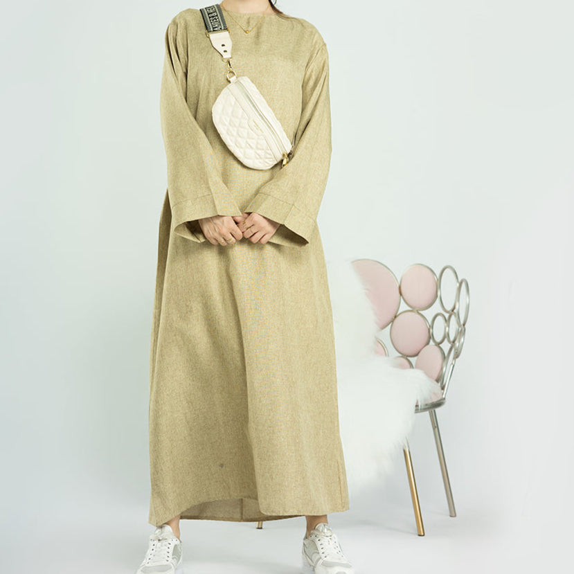 Hind Linen Abayas - 3 Colours