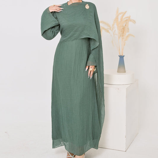 Sara Cape Dress - 4 Colours