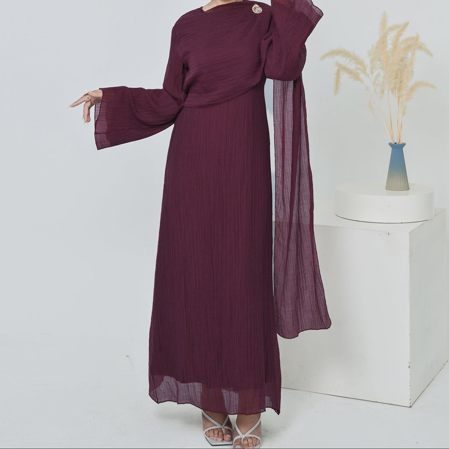 Sara Cape Dress - 4 Colours