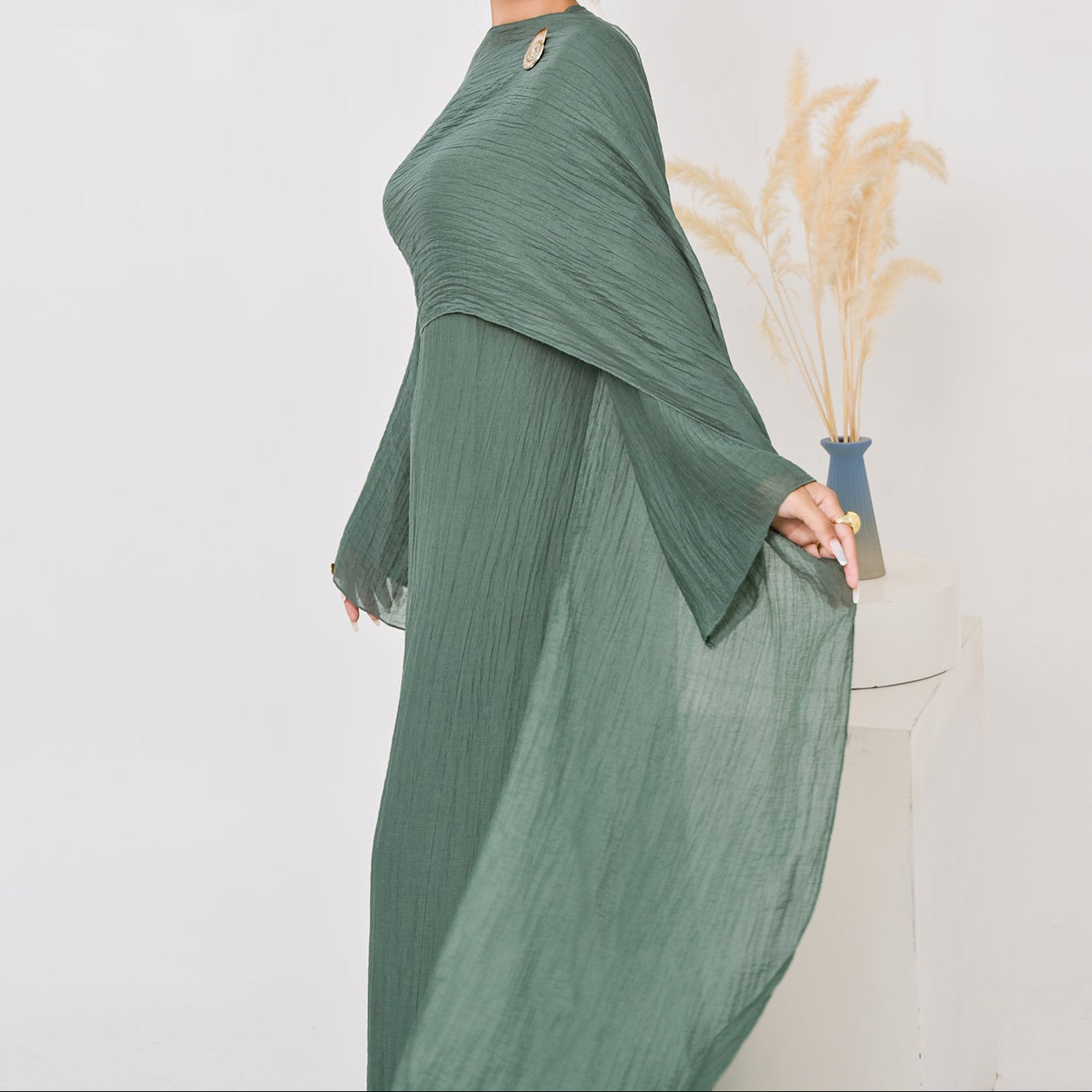 Sara Cape Dress - 4 Colours