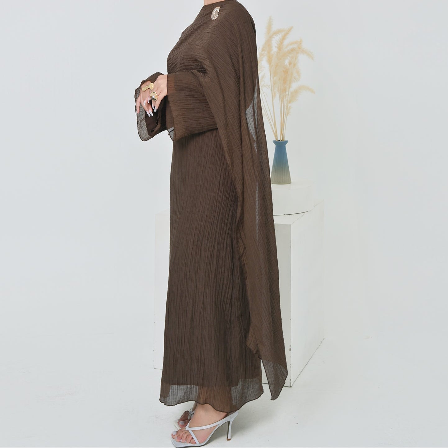 Sara Cape Dress - 4 Colours