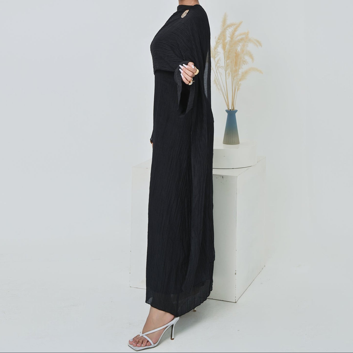 Sara Cape Dress - 4 Colours