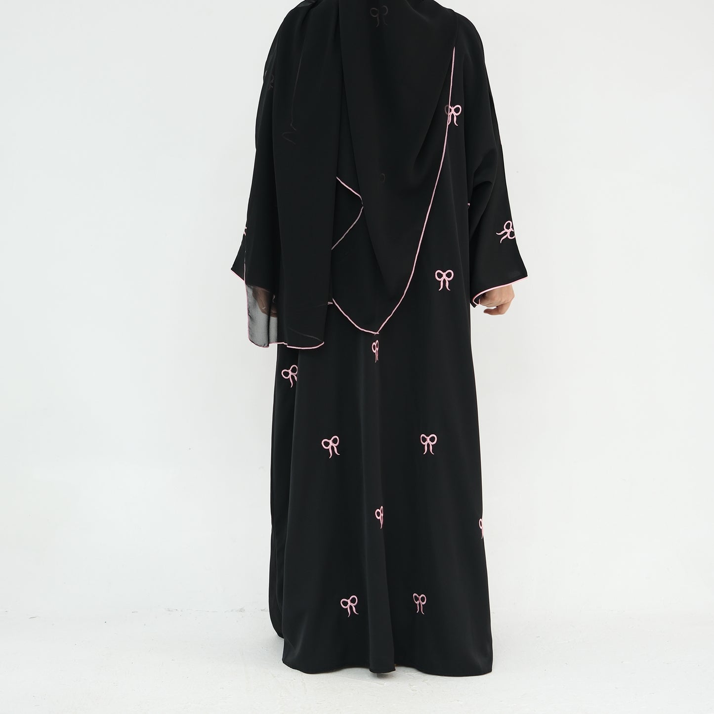 Bow Abaya & Hijab Set