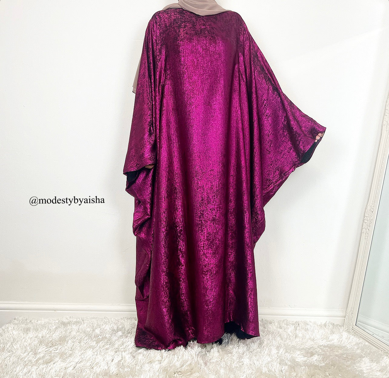 Metallic Butterfly Abayas - 5 Colours