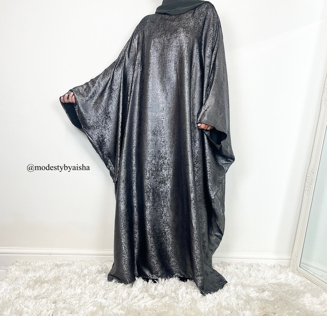 Metallic Butterfly Abayas - 5 Colours