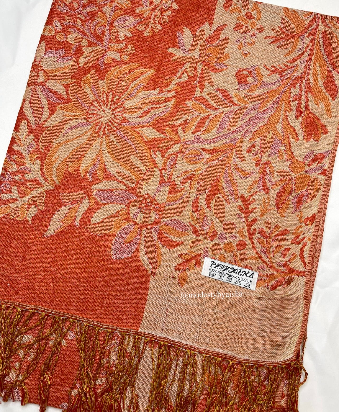 Pashmina Hijabs - 12 Colours