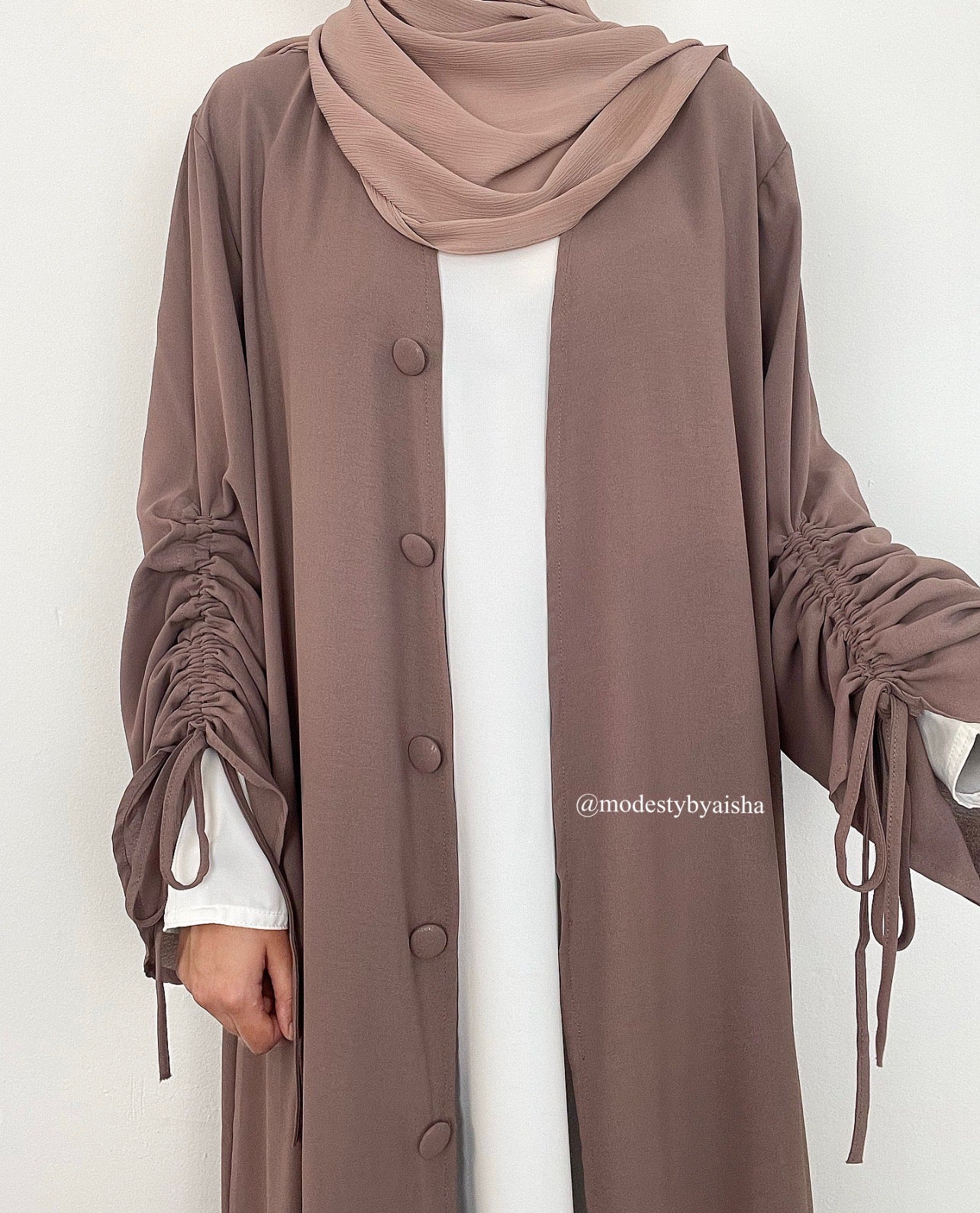 Sysa Open Abaya - 2 Colours