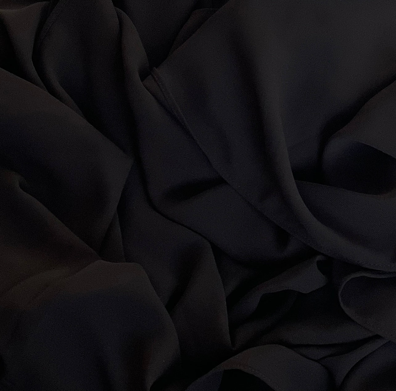 Chiffon Hijab - Black