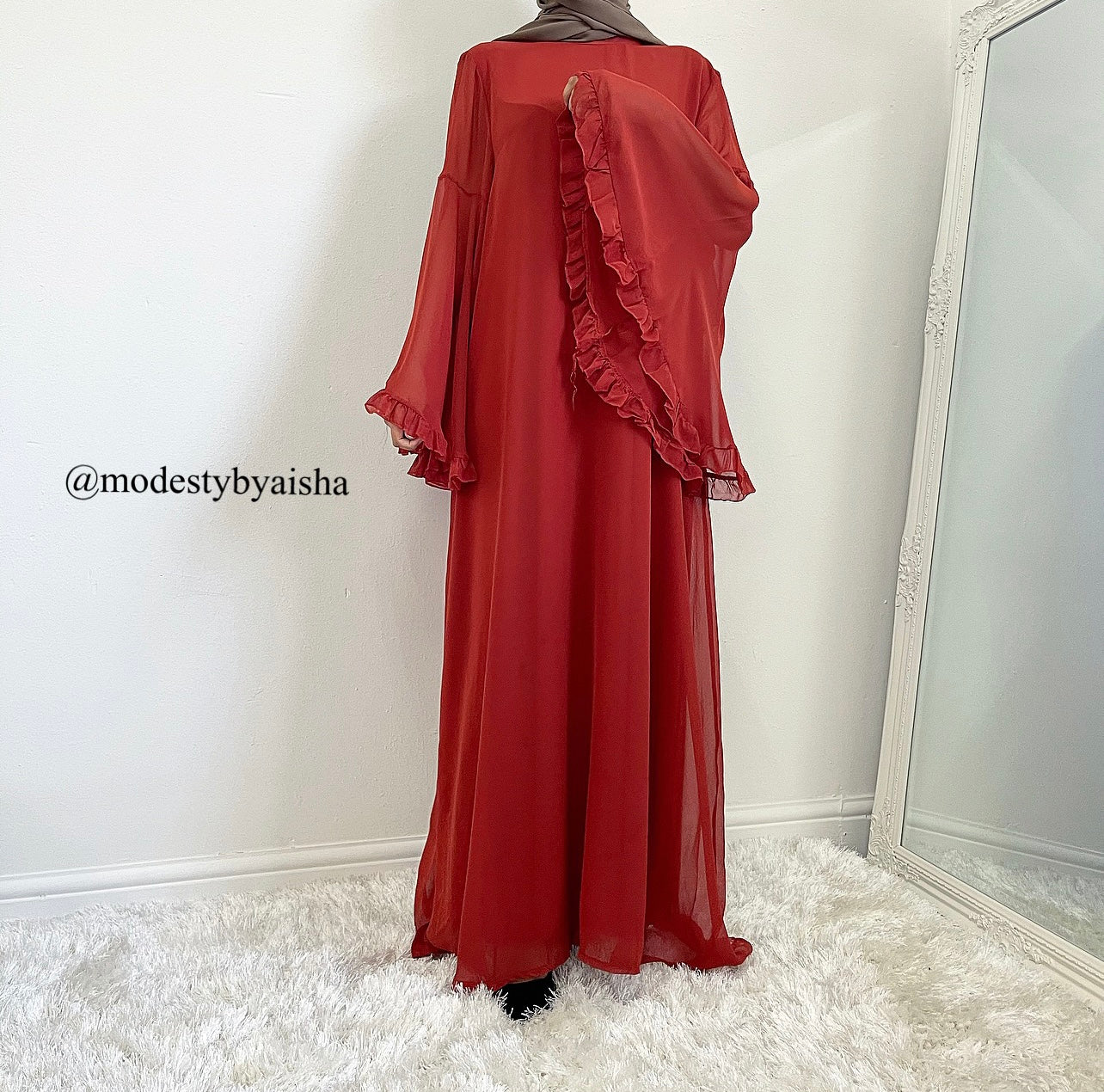 Maya Rust - Maxi Dress