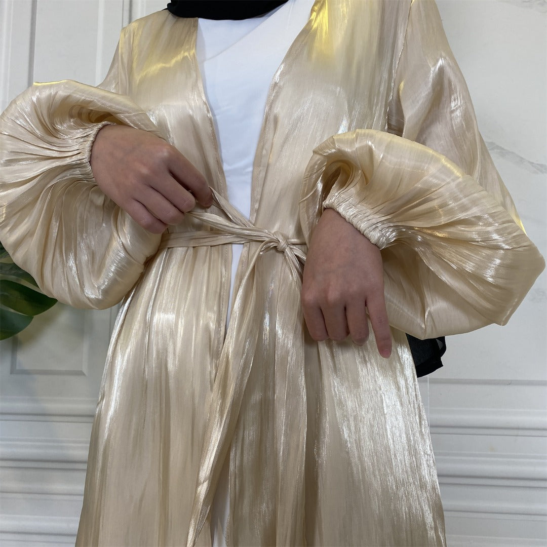 Raaya Ivory - Open Abaya