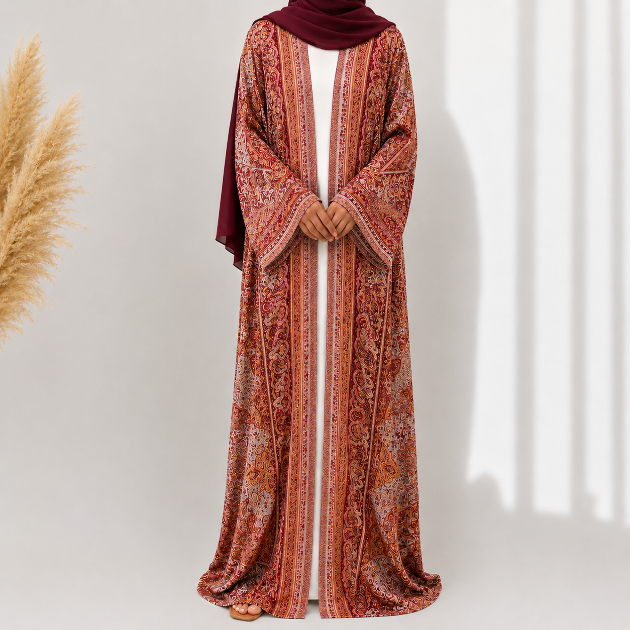 Pashmina Abaya 3 Piece Set - 3 Colours