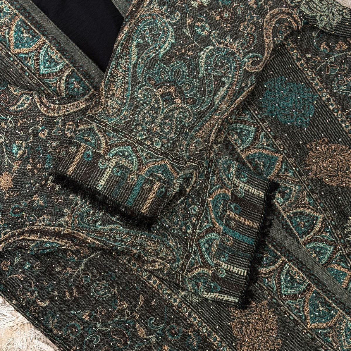 Pashmina Abaya 3 Piece Set