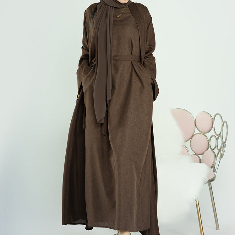 Hind Linen Abayas - 3 Colours