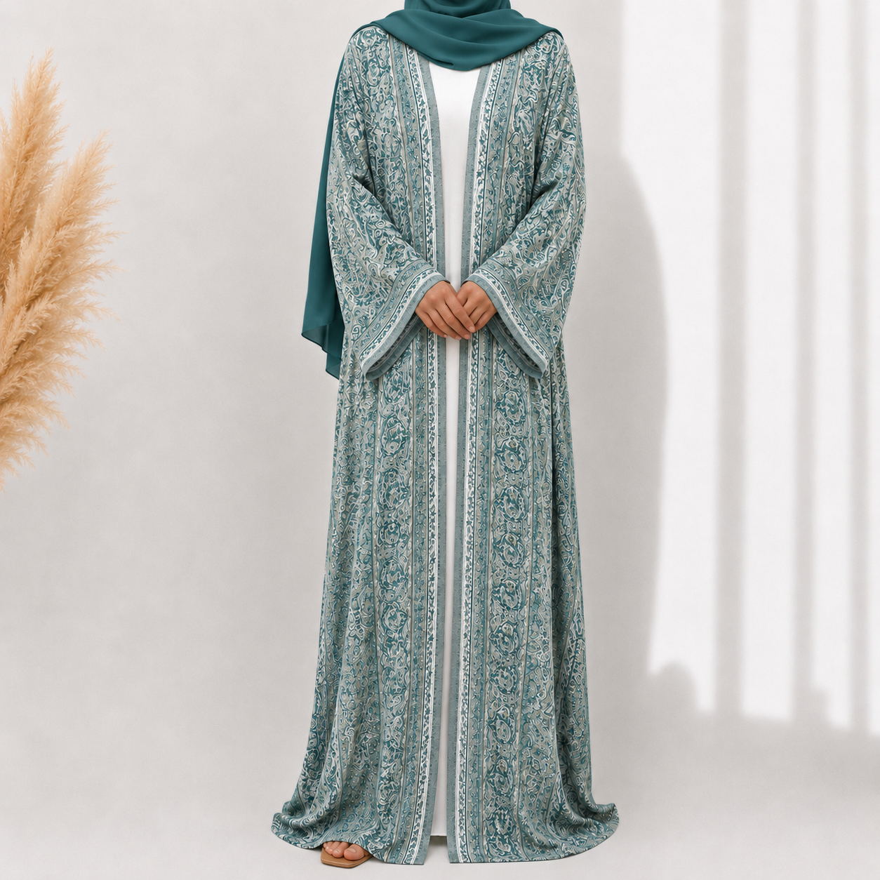 Pashmina Abaya 3 Piece Set - 5 Colours