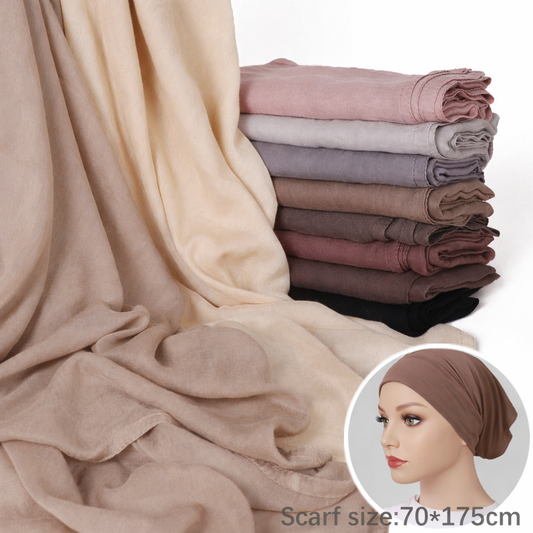 Premium Modal Hijab with Undercap - 8 Colours