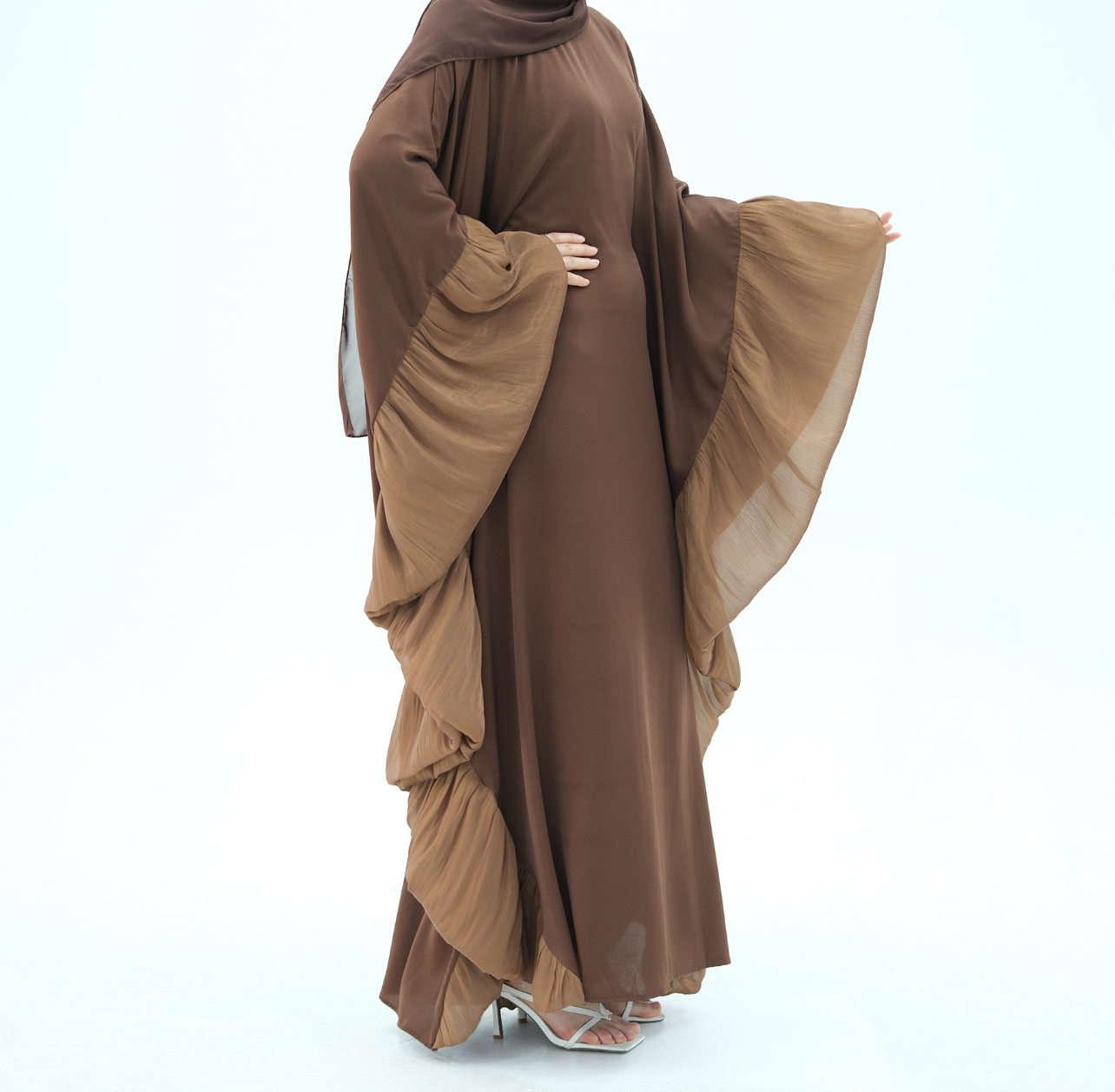 Elisa Frill Abaya - 4 Colours