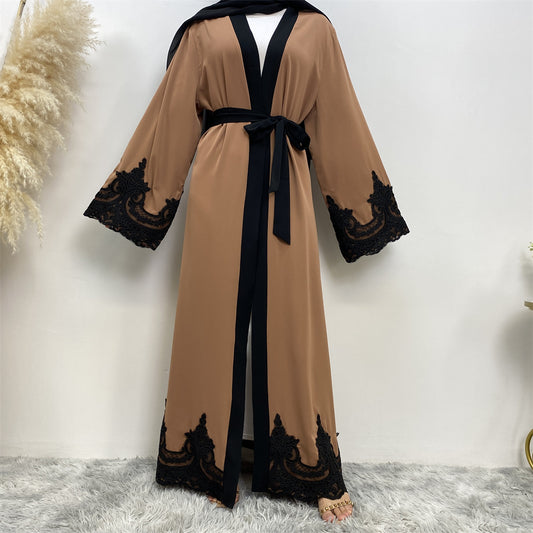 Dua Open Abaya - 2 Colours