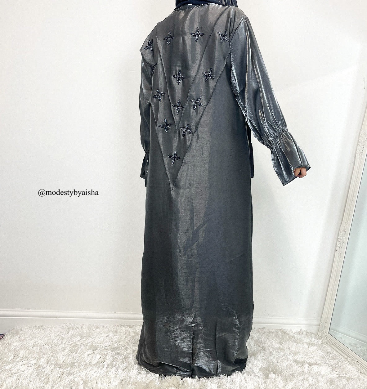 Ezzah Embellished Abaya - 2 Colours