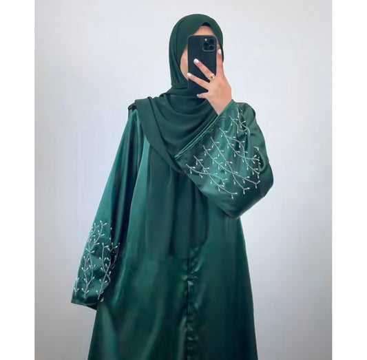 Hena Embellished Abaya - 3 Colours