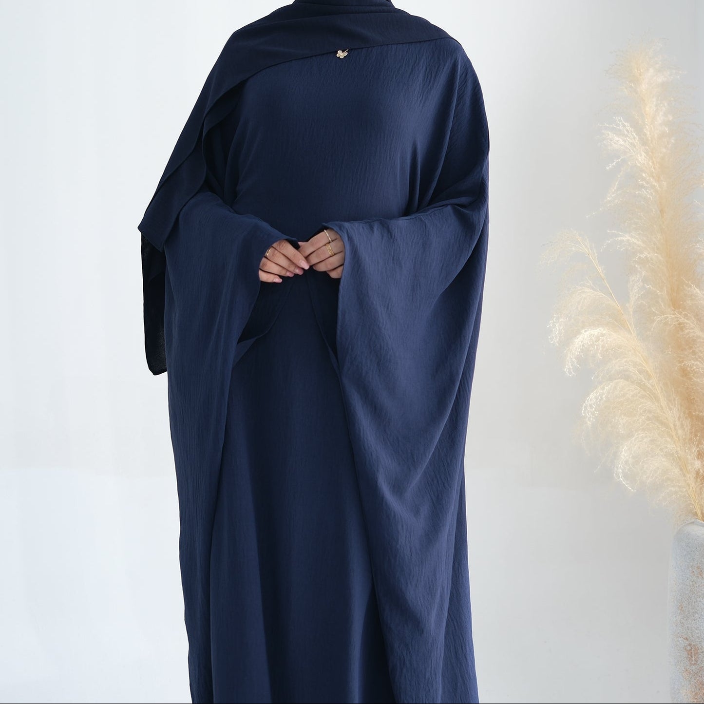 Crepe Butterfly Abaya - 3 Colours