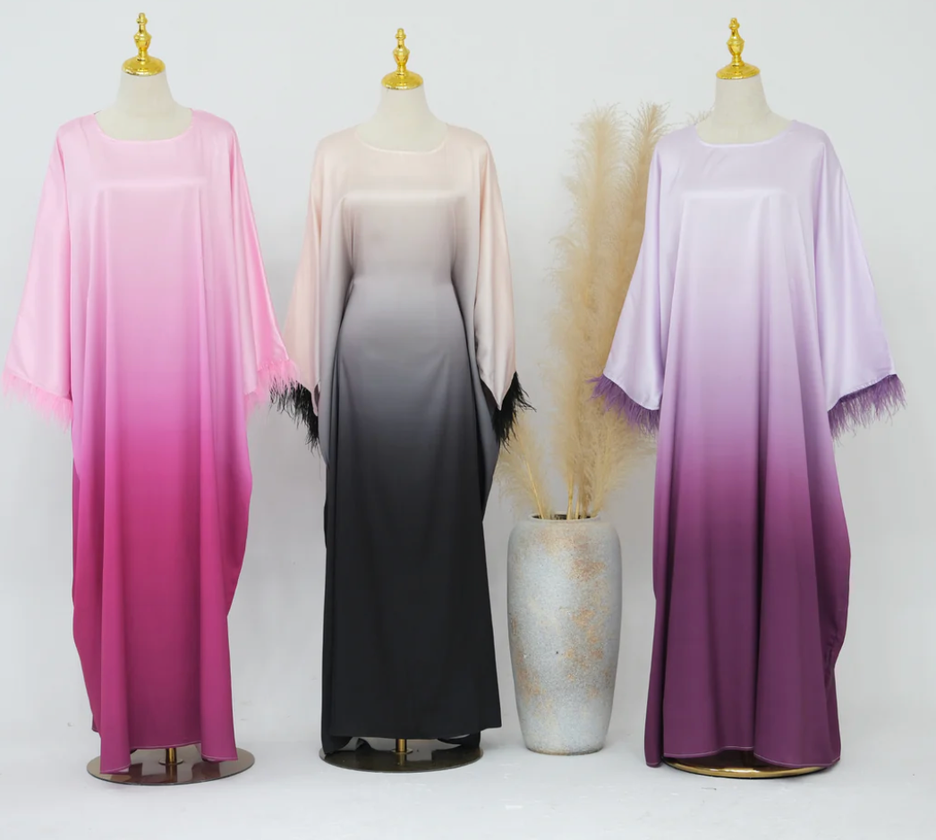 Liya Butterfly Abaya - 3 Colours