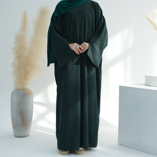 Corduroy Closed Abaya - 4 Colours