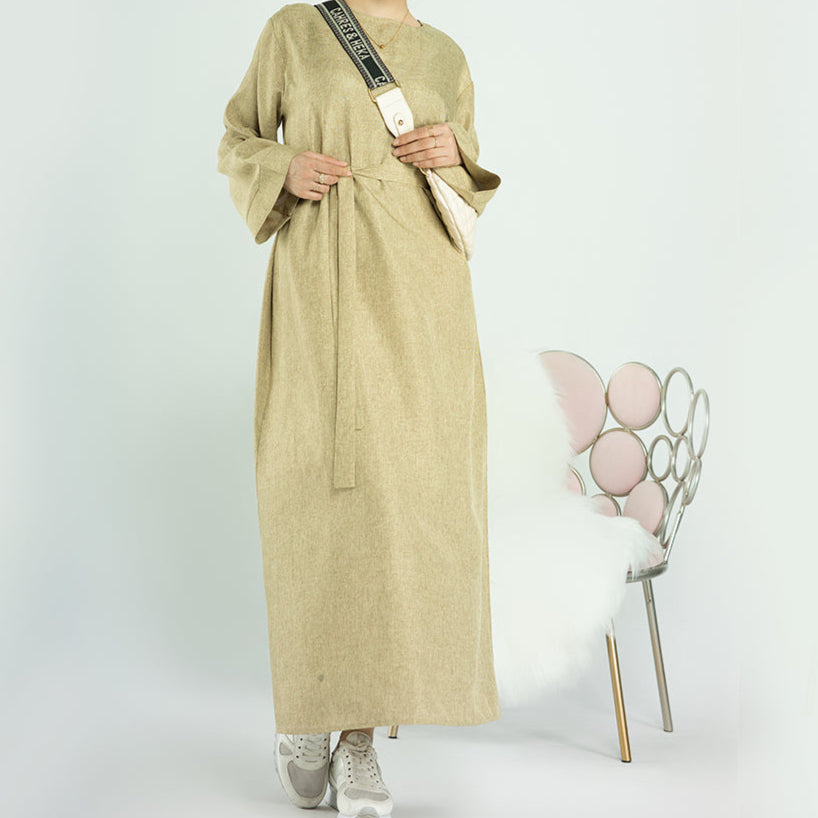 Hind Linen Abayas - 3 Colours