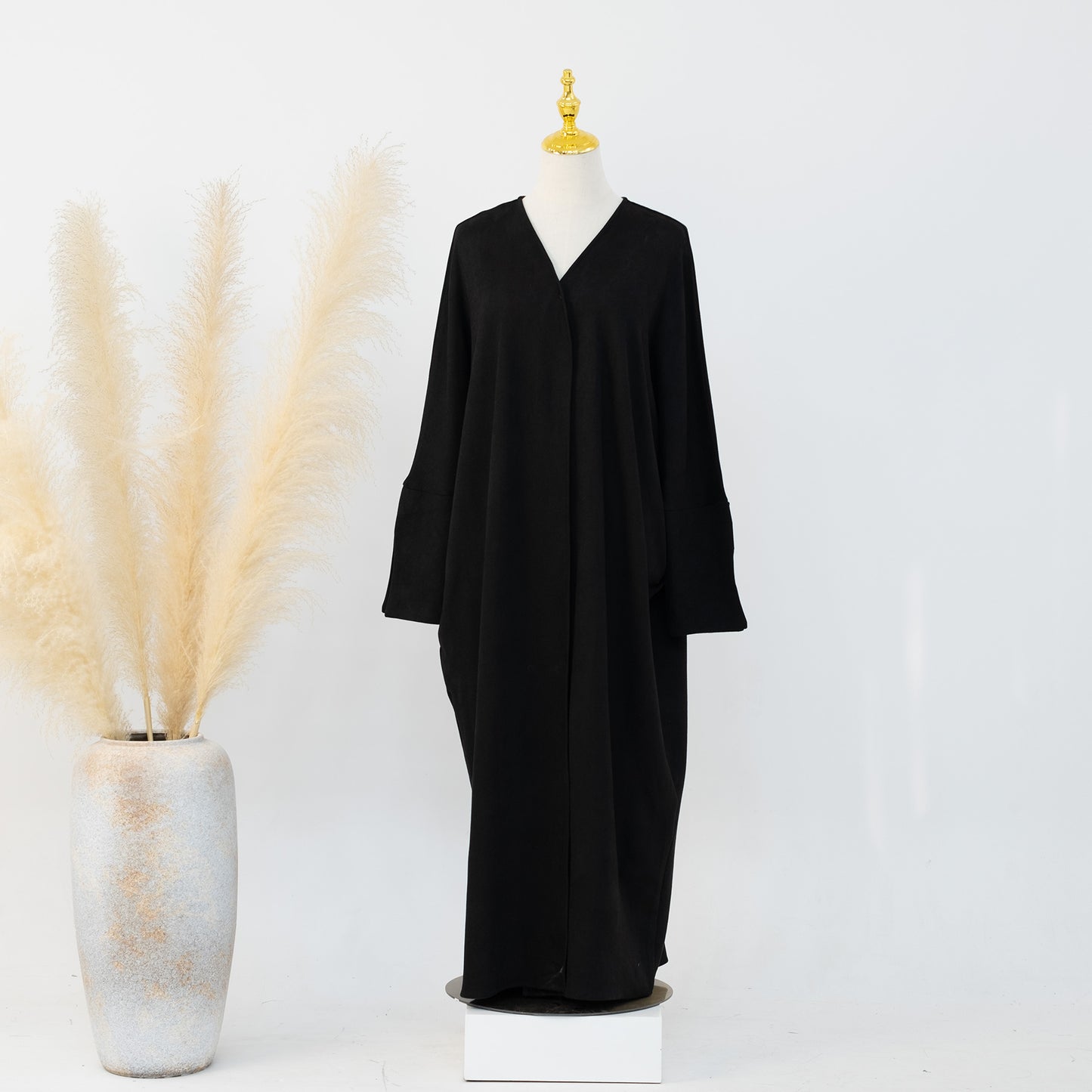 Suede Abaya Coat - 4 Colours