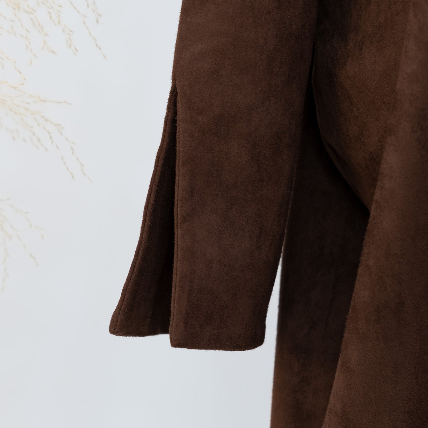 Suede Abaya Coat - 4 Colours