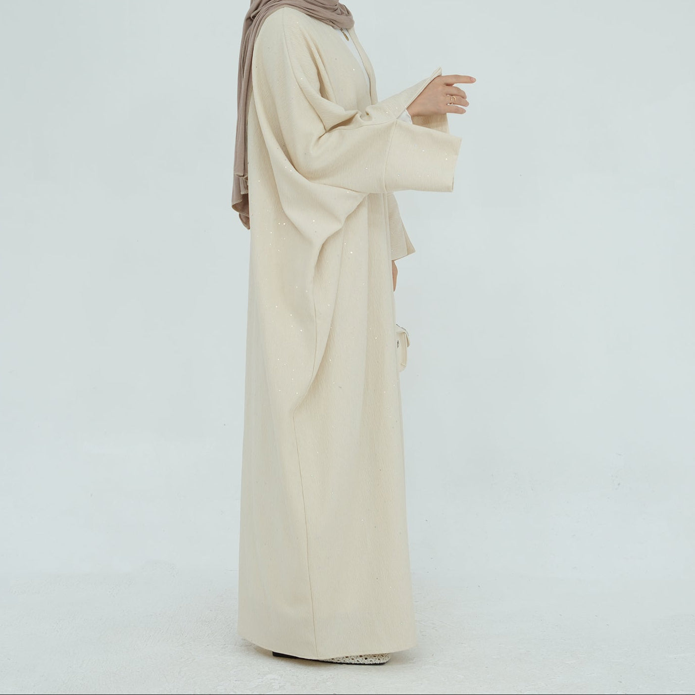 Ayra Glitter Abaya Coat - 4 Colours
